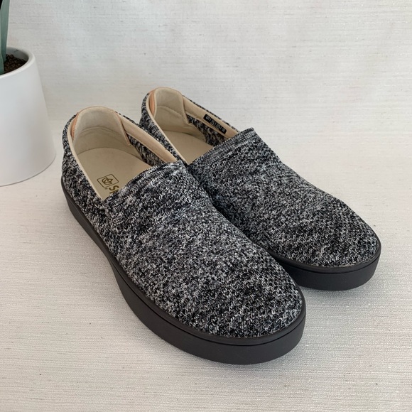 NWOT Spenco Black Knit Coastal Slip-On Loafers Woman’s 7 - Picture 3 of 13